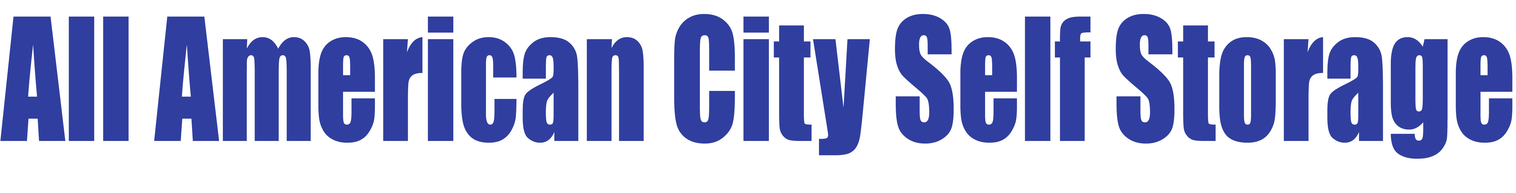 All American City Self Storage Logo